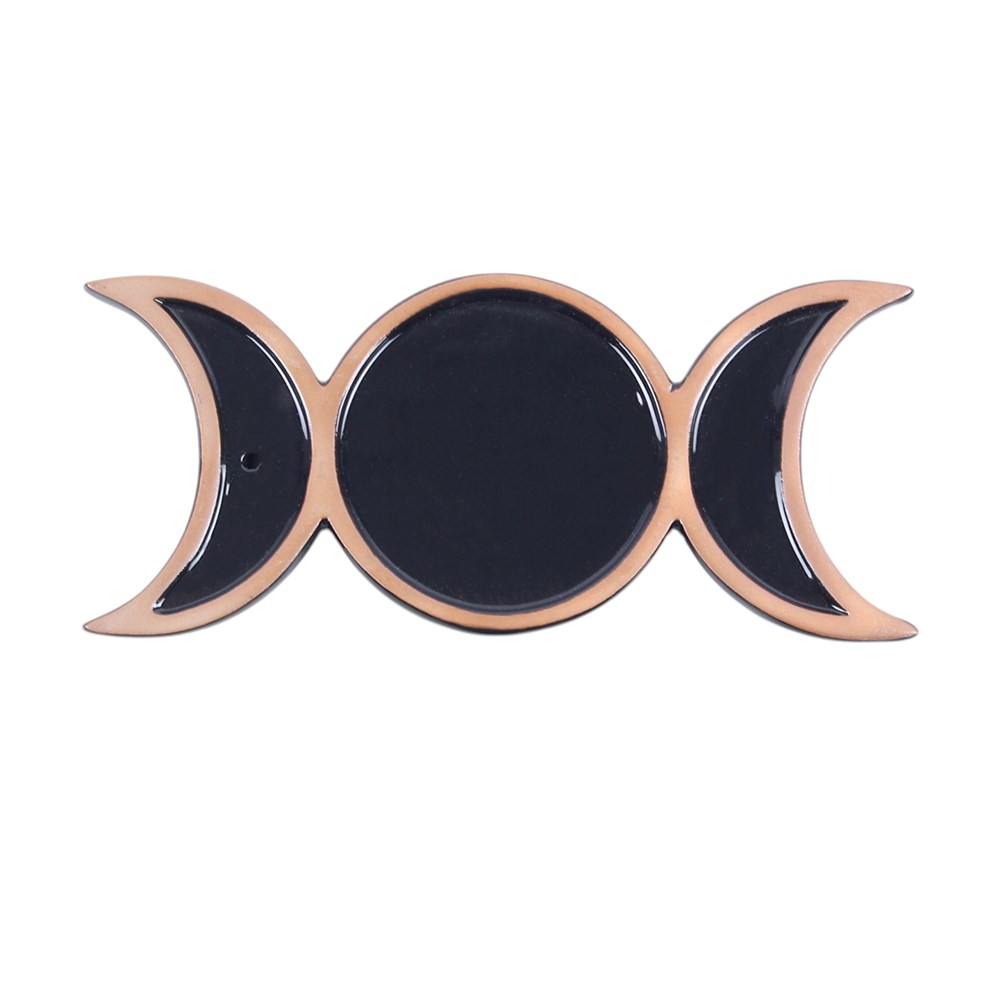 Spellbound Secrets Triple Moon Incense Stick Holder