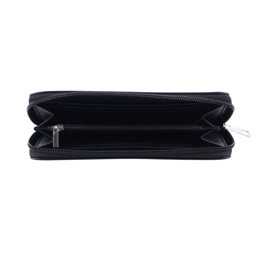 Triple Moon Zippered Wallet