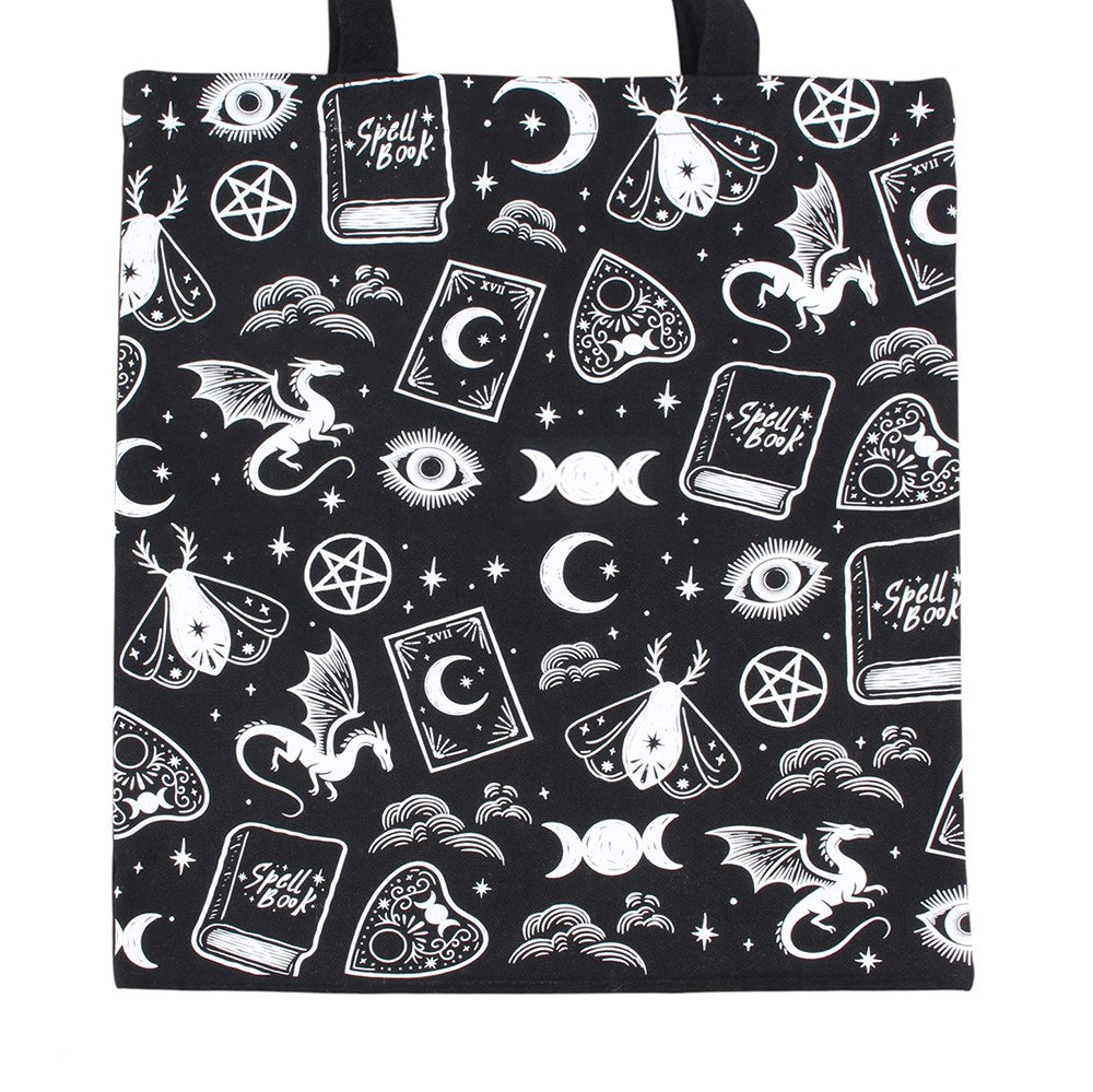 Spellbound Secrets Print Tote Bag