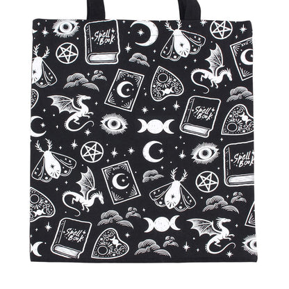 Spellbound Secrets Print Tote Bag