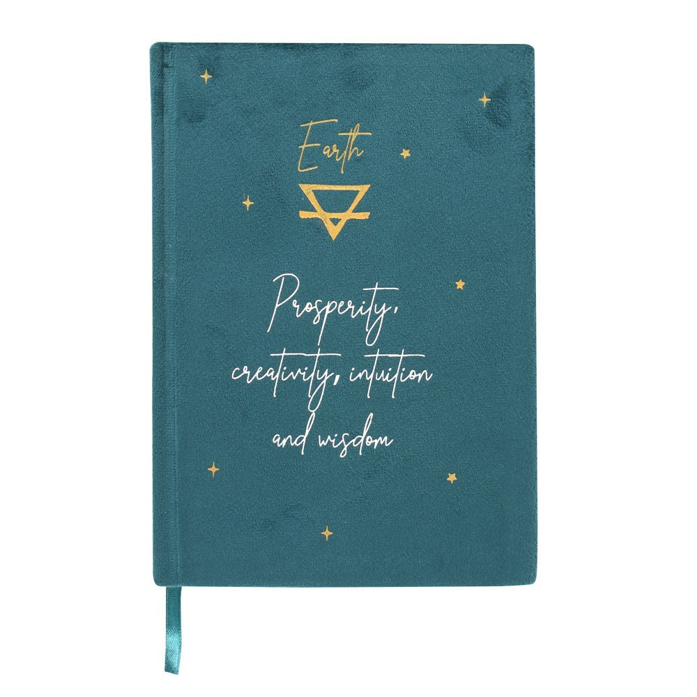 Earth Element Velvet A5 Notebook