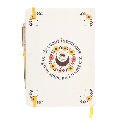 Summer Solstice Intention Journal with Citrine Pen