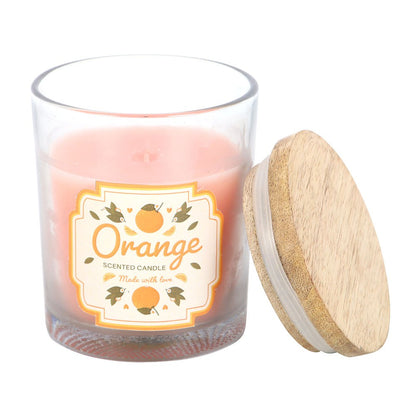 Orange Scented Jar Candle