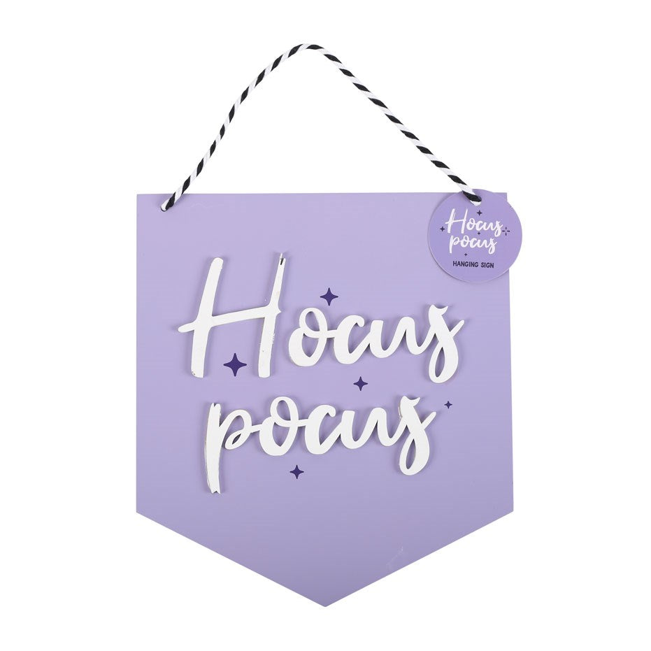 Hocus Pocus Hanging Sign