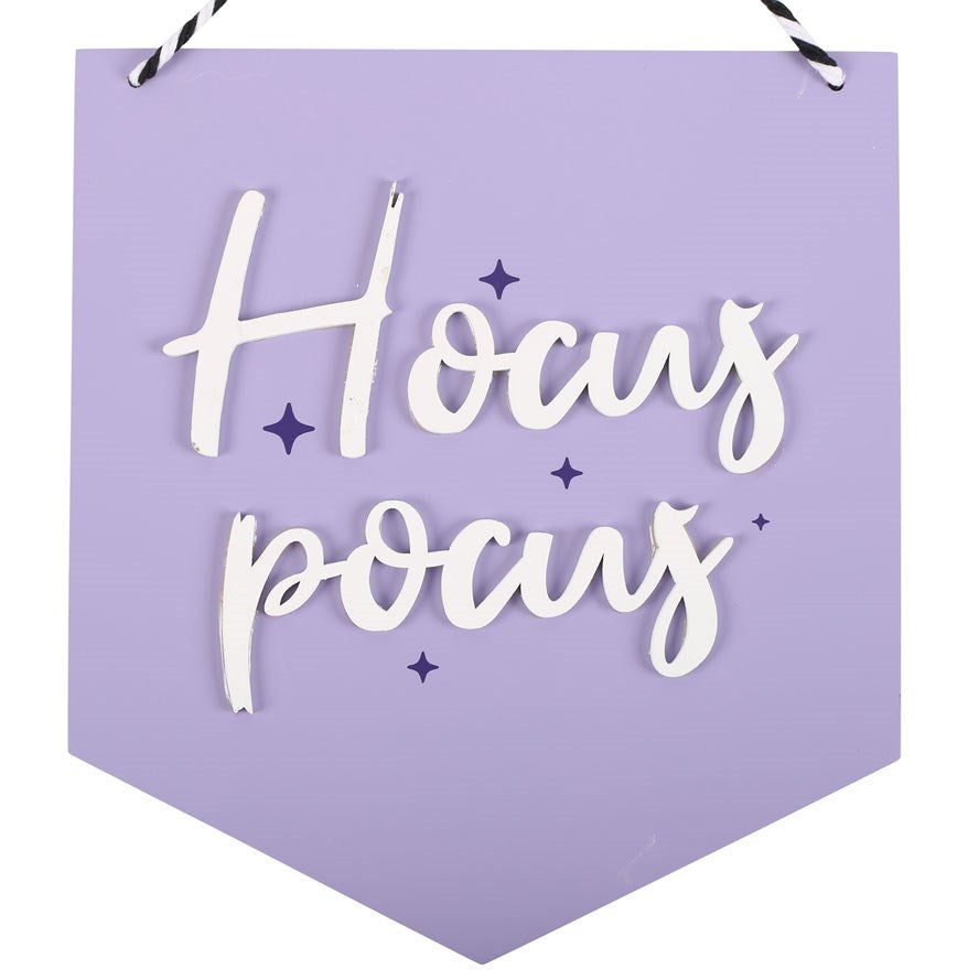 Hocus Pocus Hanging Sign