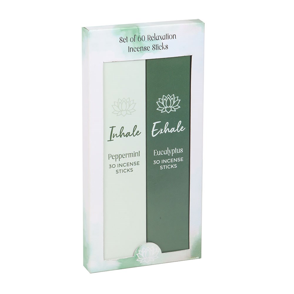 Set of 2 Inhale Exhale Incense Stick Packs