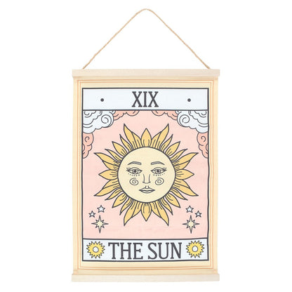 The Sun Vintage Tarot Hanging Wall Art