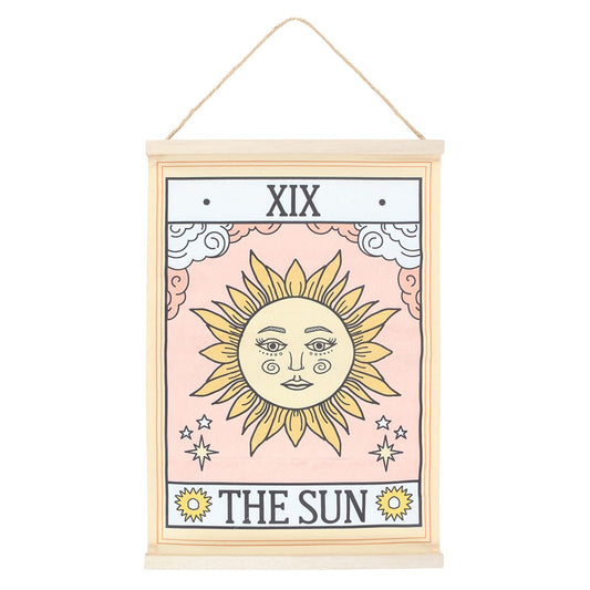 The Sun Vintage Tarot Hanging Wall Art