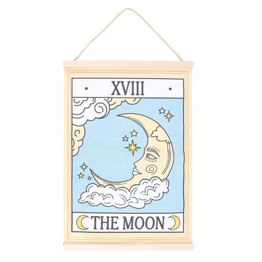 The Moon Vintage Tarot Hanging Wall Art