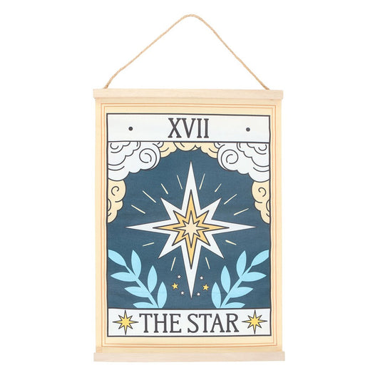 The Star Vintage Tarot Hanging Wall Art