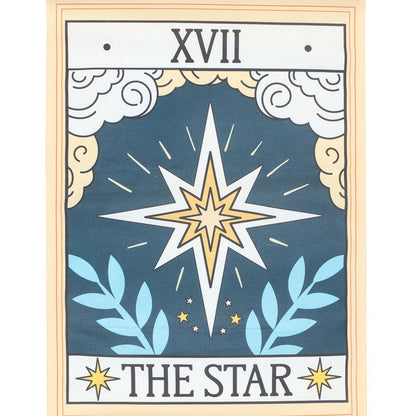 The Star Vintage Tarot Hanging Wall Art