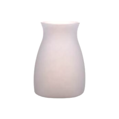 Matt White Glass Vase