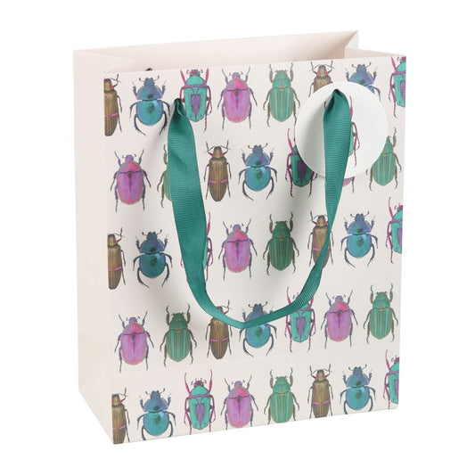 Medium Beetle Print Gift Bag