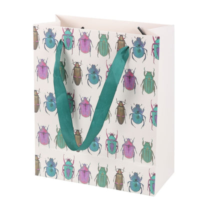 Medium Beetle Print Gift Bag