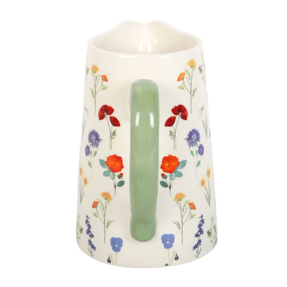 Wildflower Ceramic Flower Jug