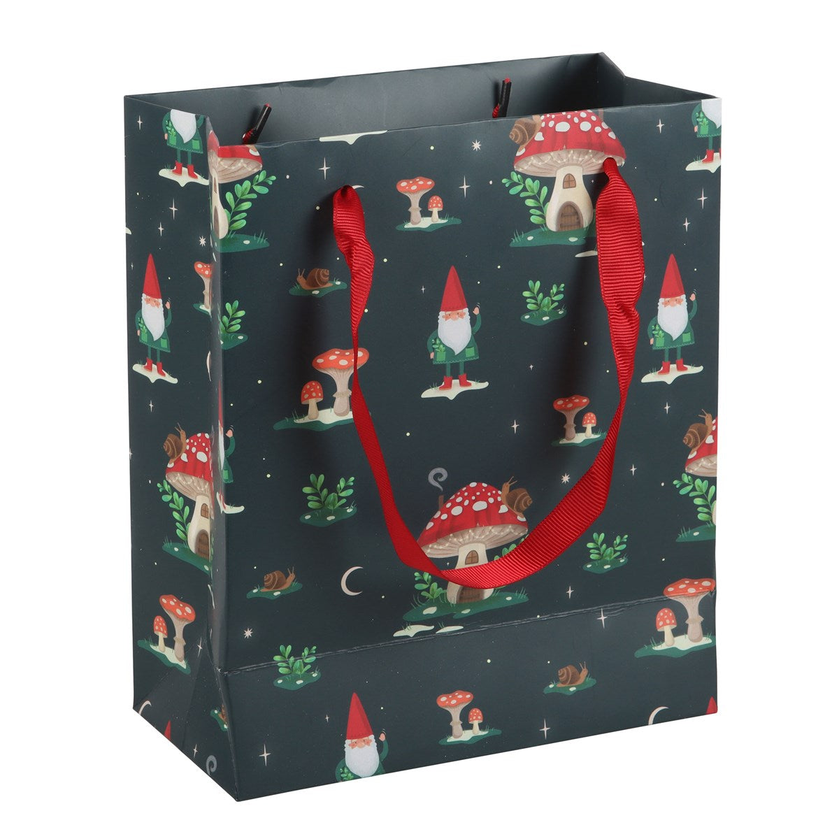 Medium Gnome Sweet Gnome Print Gift Bag