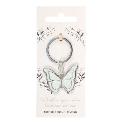 Butterflies Appear Keyring