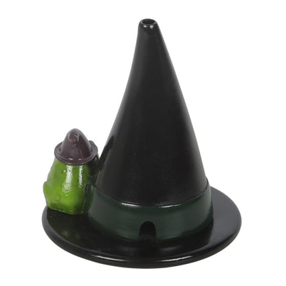 Magic Toad and Witch Hat Incense Cone Holder