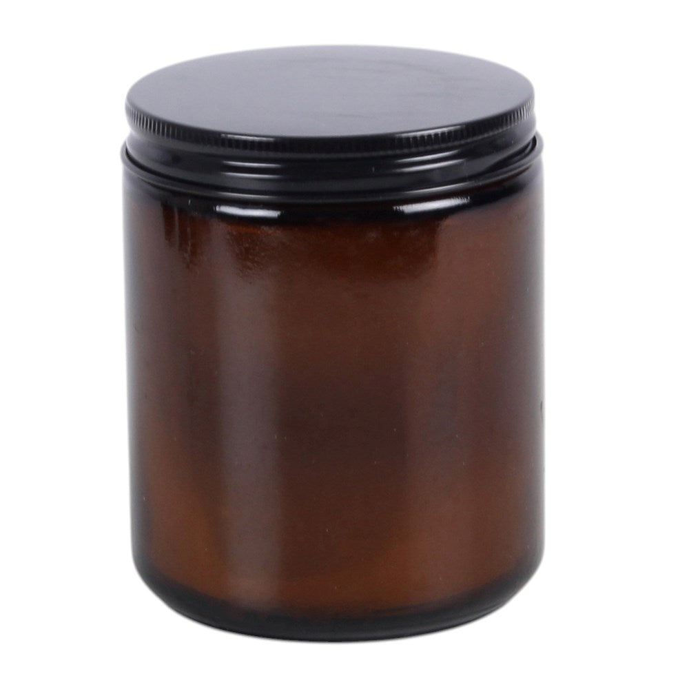 Set of 4 Witch's Apothecary Amber Jar Candles
