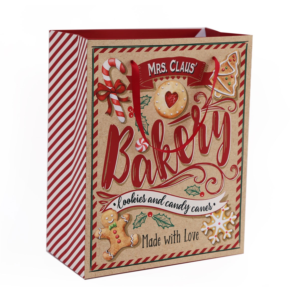 Medium Gingerbread Bakery Gift Bag