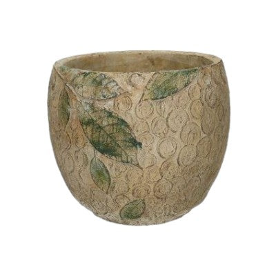 Cement Beech Rustic Plant Pot