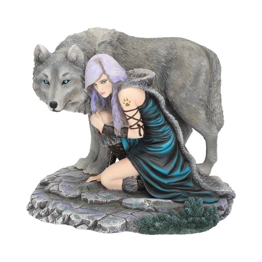 Protector Wolf Figurine by Anne Stokes (Limited Edition)