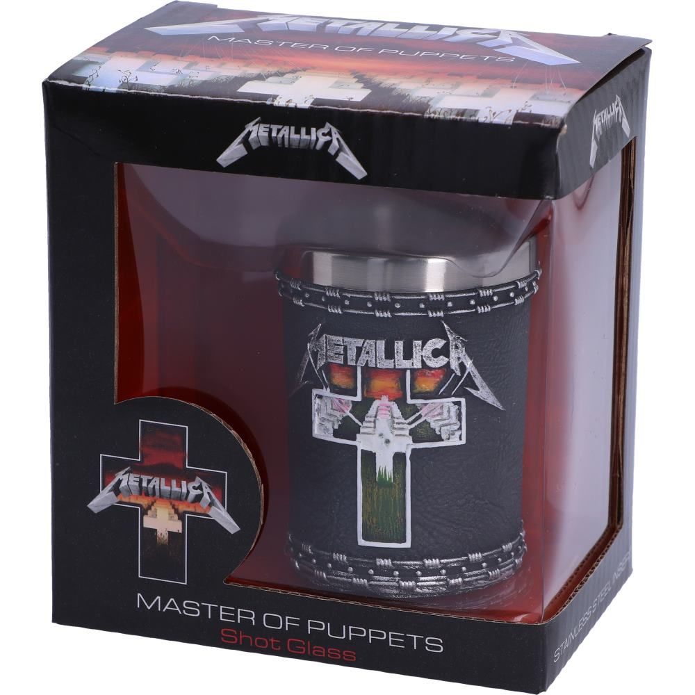 Metallica - Master of Puppets Shot Glass 7cm