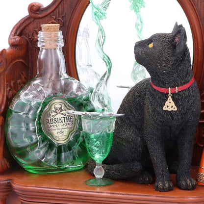 Lisa Parker Absinthe Cat and Green Fairy Figurine