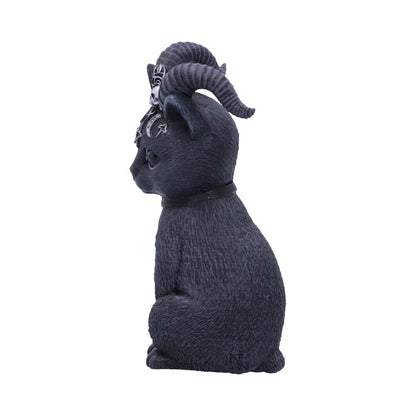 Pawzuph Horned Occult Cat Figurine