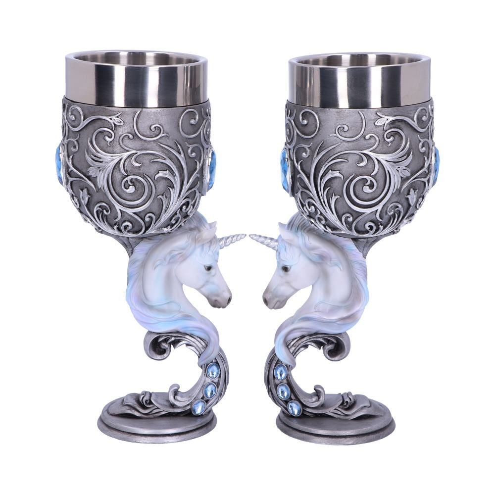 Enchanted Hearts Goblets 18.5cm (Set of 2)