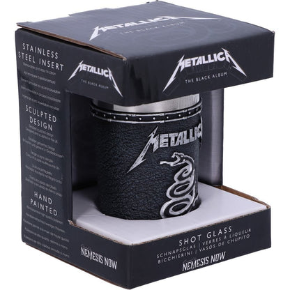 Metallica - The Black Album Shot Glass 7.5cm