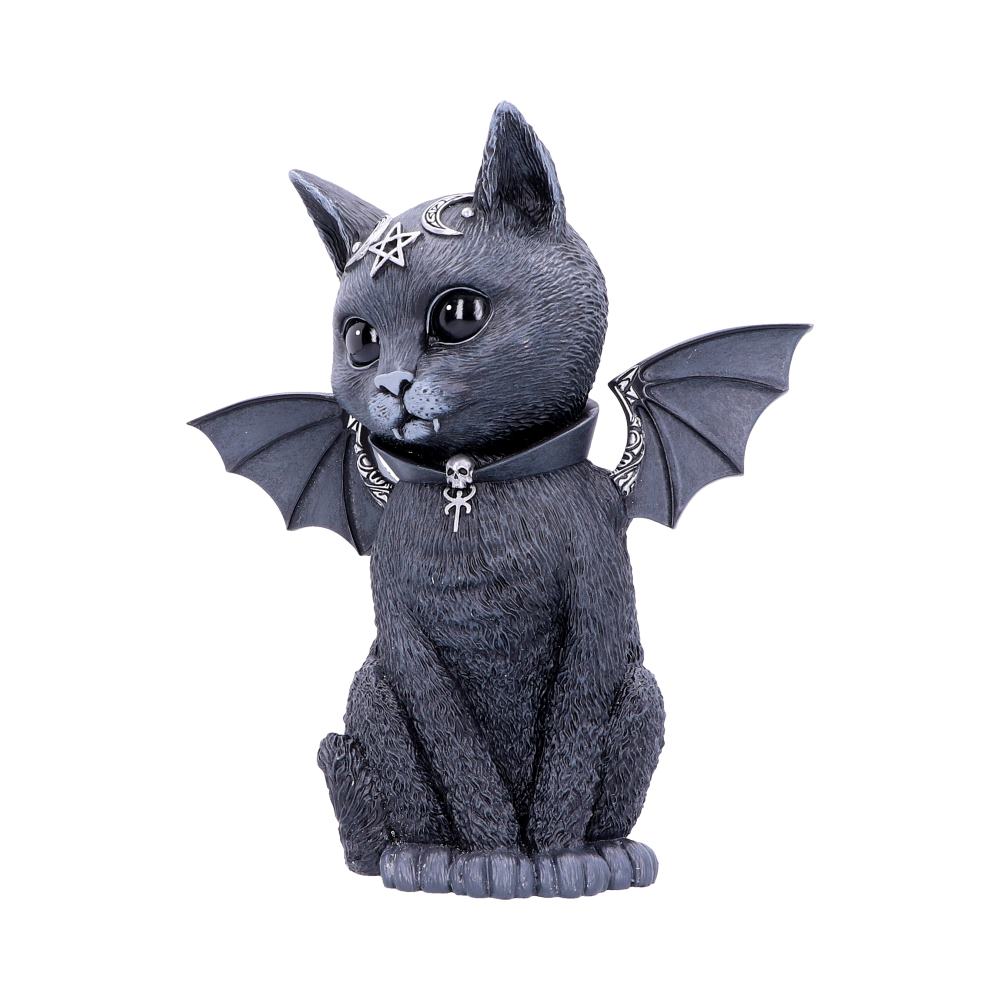 Large Malpuss Winged Occult Cat Figurine