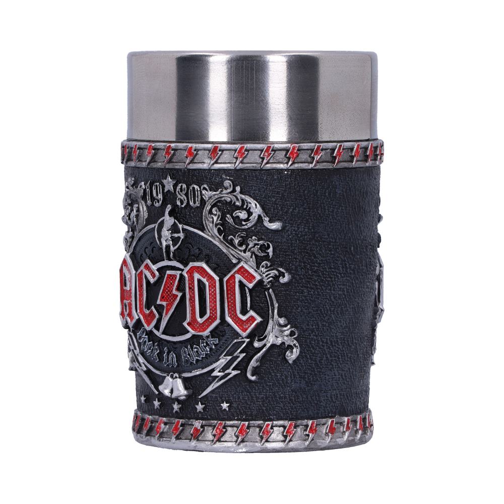 ACDC Back in Black Shot Glass 8.5cm