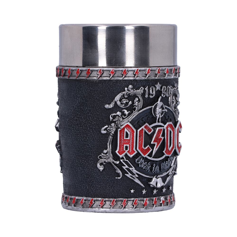 ACDC Back in Black Shot Glass 8.5cm