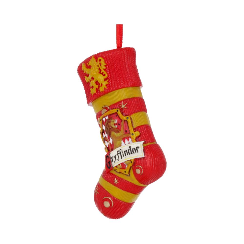 Officially Licensed Harry Potter Gryffindor Stocking Hanging Festive Ornament