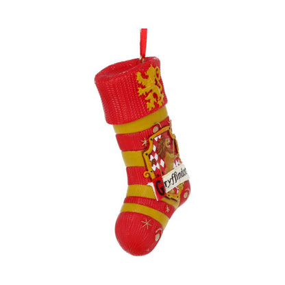 Officially Licensed Harry Potter Gryffindor Stocking Hanging Festive Ornament