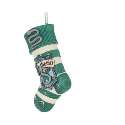 Officially Licensed Harry Potter Slytherin Stocking Hanging Festive Ornament