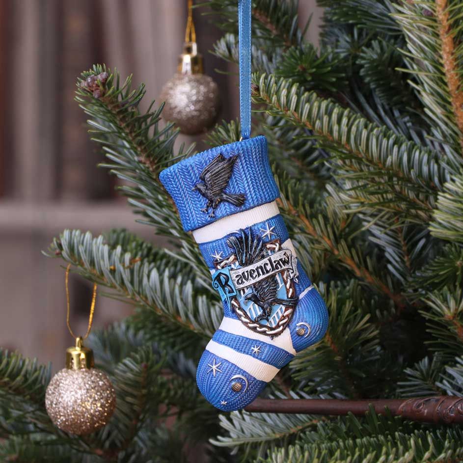 Officially Licensed Harry Potter Ravenclaw Stocking Hanging Festive Ornament