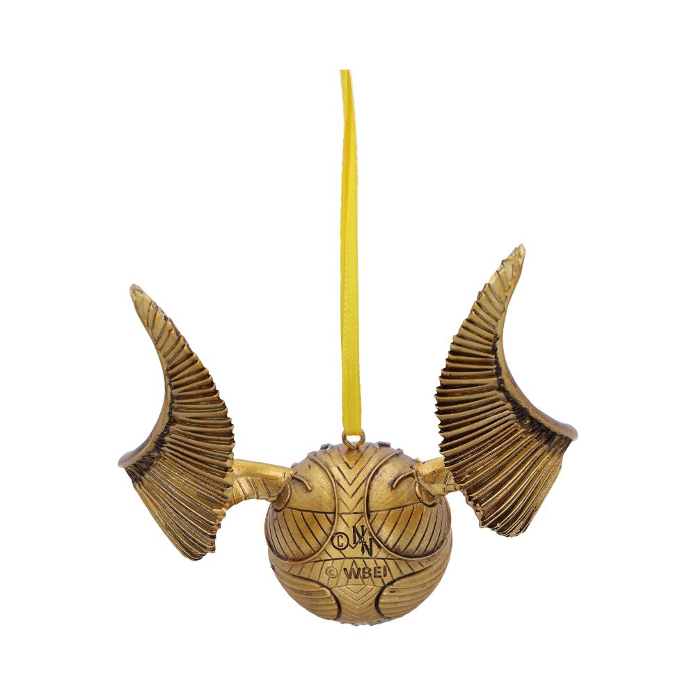 Officially Licensed Harry Potter Golden Snitch Quidditch Hanging Ornament