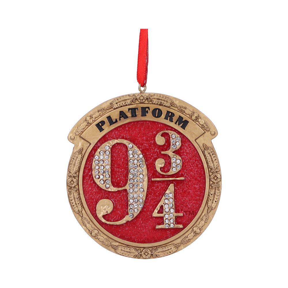 Harry Potter Train Platform 9 3/4 Hanging Festive Decorative Ornament