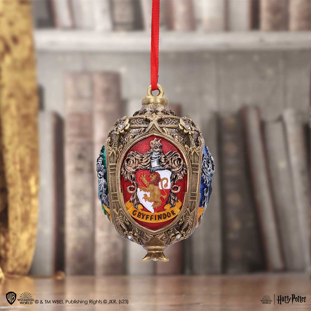 Harry Potter Four Hogwarts House Hanging Festive Decorative Ornament