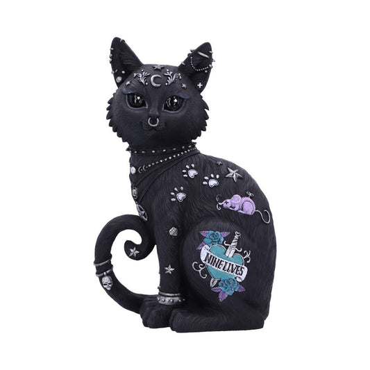 Nine Lives Cat Figurine 22cm