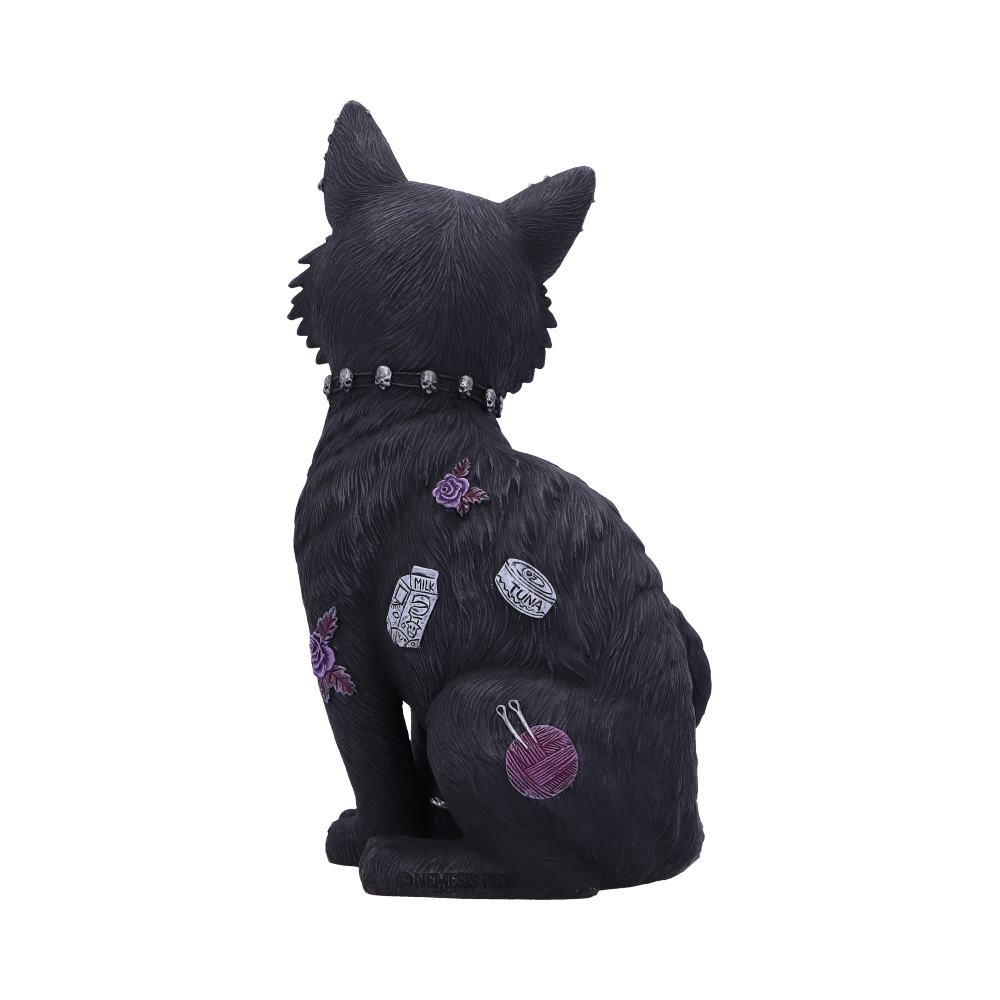 Bad to the Bone Cat Figurine 22cm