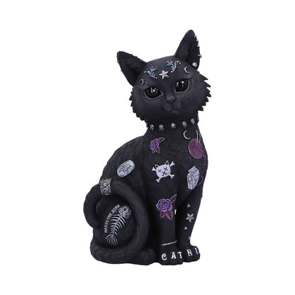 Bad to the Bone Cat Figurine 22cm