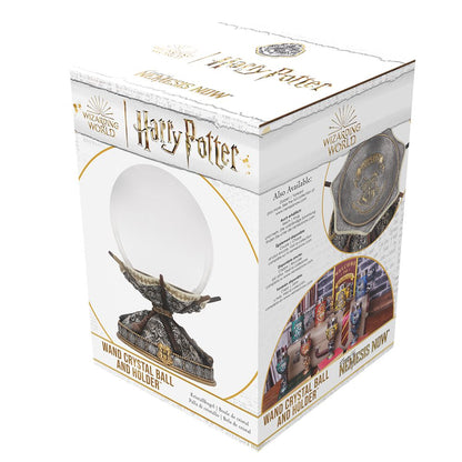 Officially Licensed Harry Potter Wand Crystal Ball & Holder