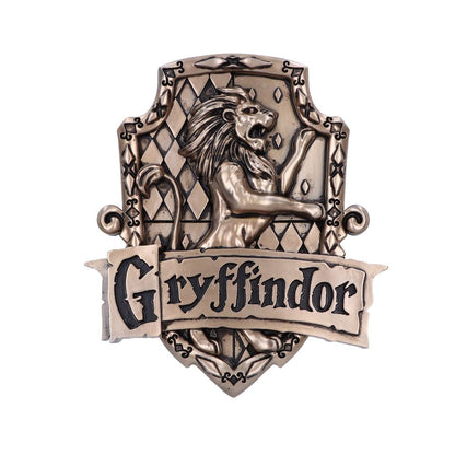 Officially Licensed Harry Potter Gryffindor Crest Wall Plaque Bronze