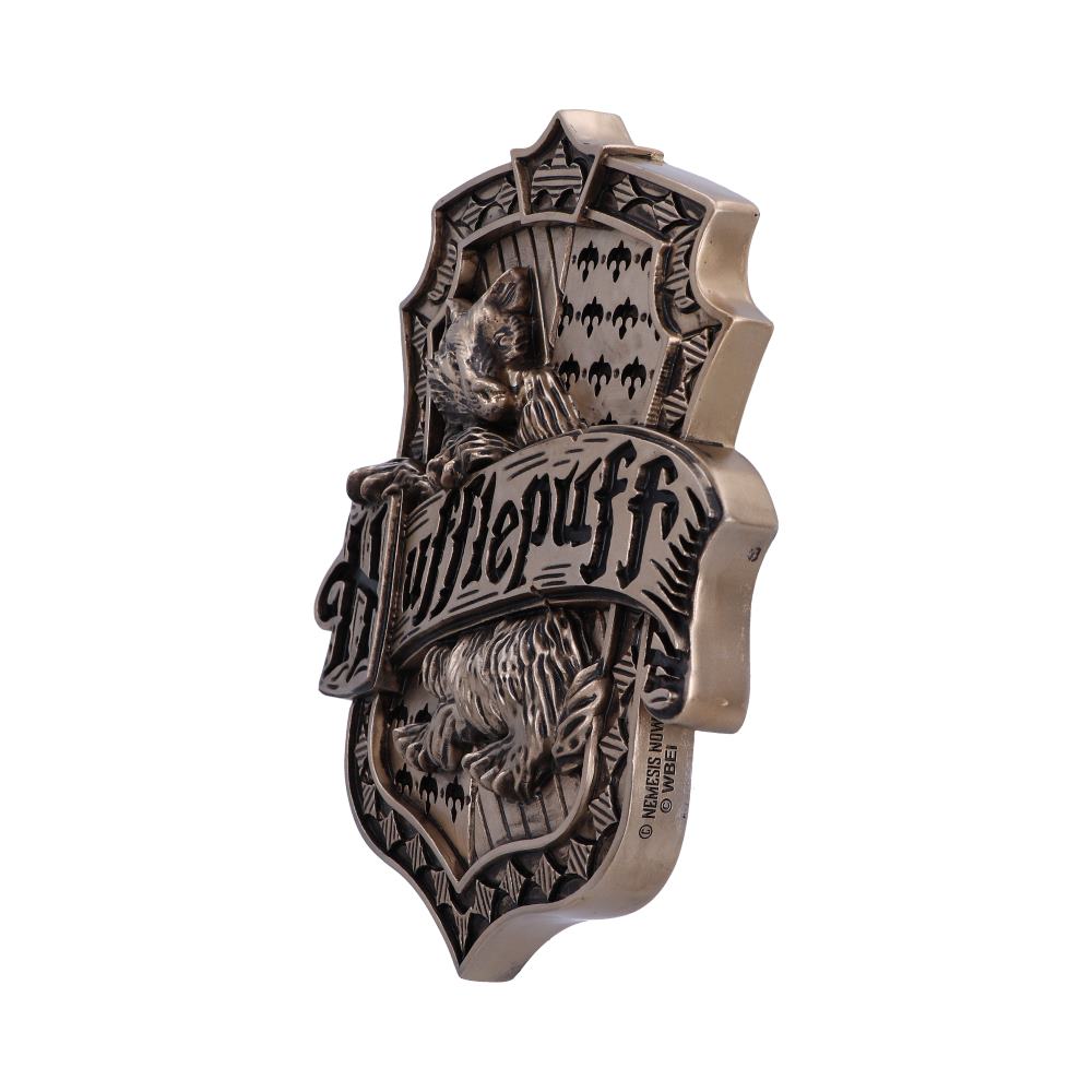 Officially Licensed Harry Potter Bronze Hufflepuff Wall Plaque 20.5cm