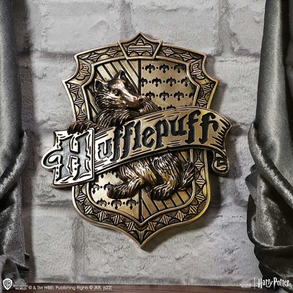 Officially Licensed Harry Potter Bronze Hufflepuff Wall Plaque 20.5cm