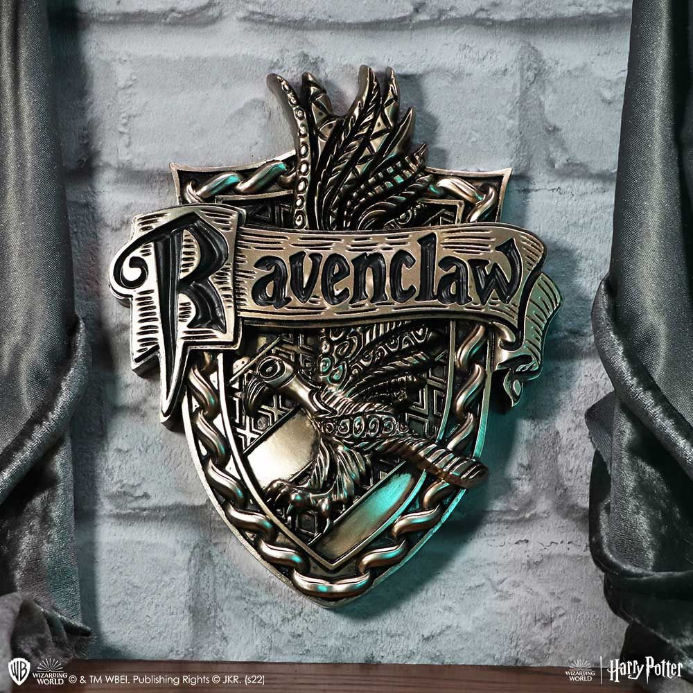 Officially Licensed Harry Potter Ravenclaw Crest Wall Plaque Bronze