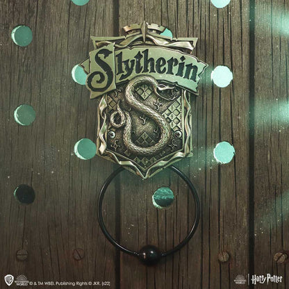 Officially Licensed Harry Potter Bronze Slytherin Door Knocker 24.5cm